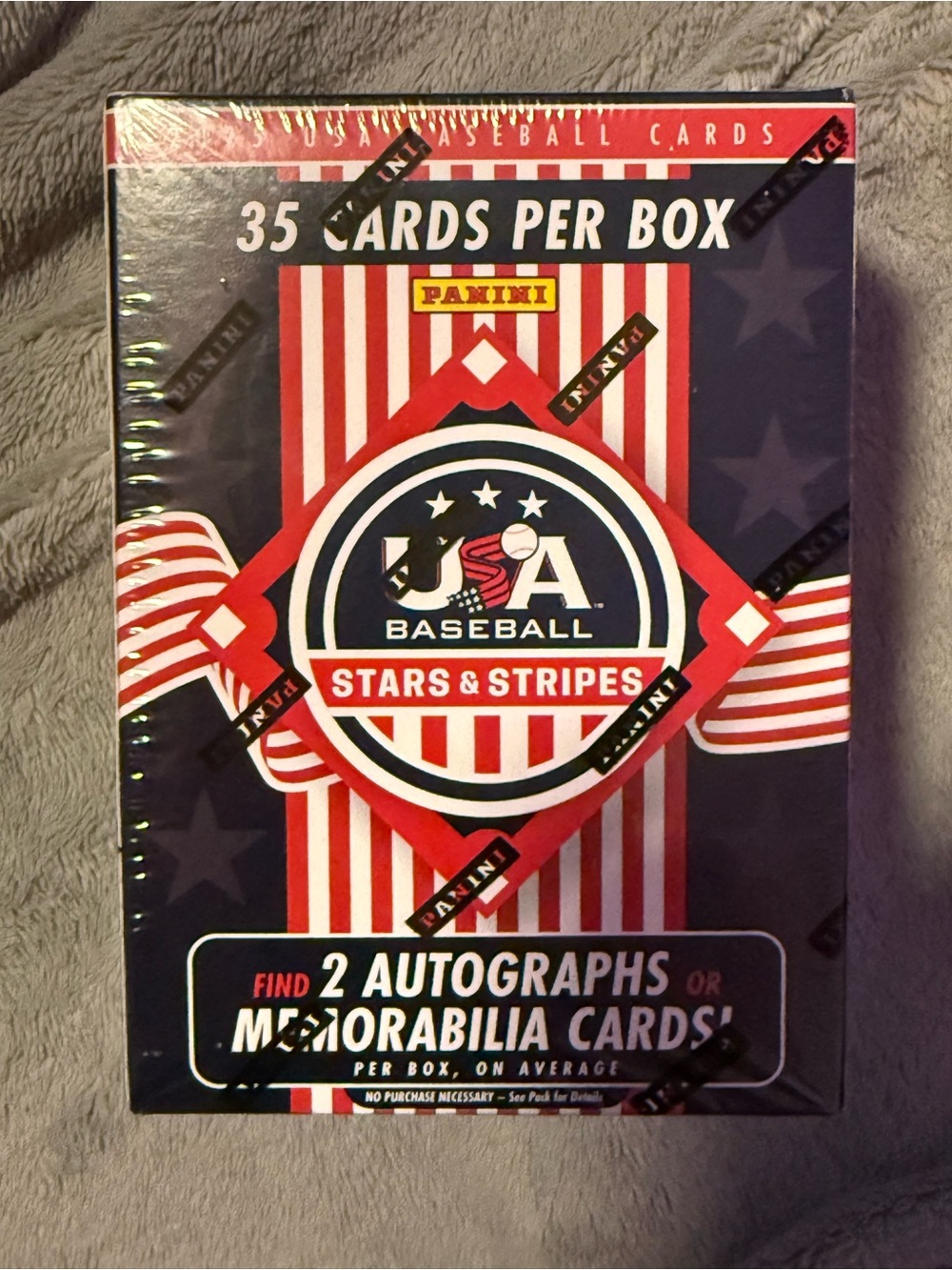 Panini USA Stars & Stripes Box - Red Blue White Design